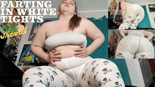 Farting In White Tights