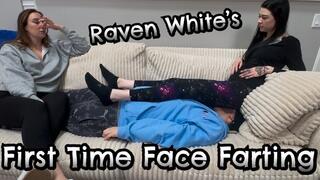 Raven White's First Time Face Farting!