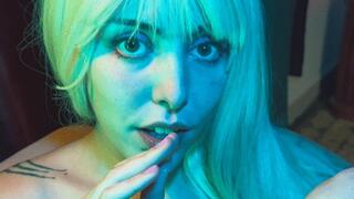 making my feet soaking wet in drool and spit - KinkBarbie+EvolFEET