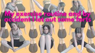 When I exercise I let out some farts