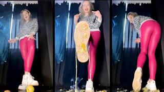 Apple and Kiwi Crush in Nike af 1