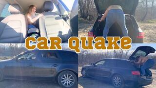 Car Quake: Bouncing Beauty in Motion