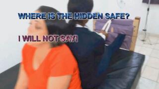 Suzi and Rhaysa in where's our money talk ! or foot tickling !