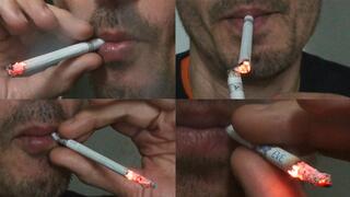 Chain Smoking Muratti 100s red and EVE 120s blue 071224 SLOW