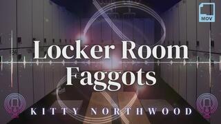 Kitty Northwood dominates in blackmail fantasy and turns you both into her gay Locker Room Faggots
