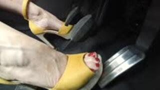 Milly Takes Boyfriends Car After Arguement - Side View