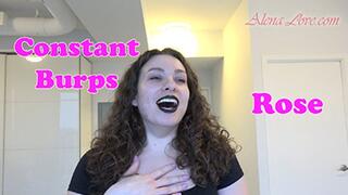 Constant Burps With Rose[HD]