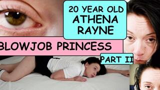 Little Athena Rayne Blowjob Princess Clip #2 learns how to suck cock from a DIRTY OLD MAN