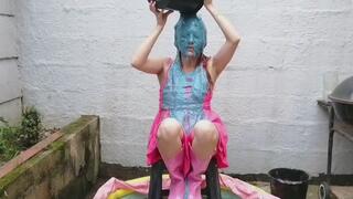 Barbie theme messy fun