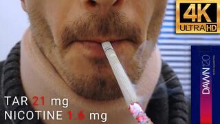 Smoking DAWN 120s to the filter IYF 130125 4K