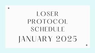 The Loser Protocol Calendar January - Loser Lifestyle 2025 Challenge with Countess Wednesday - Sexual Rejection, Mind Fuck, Reprogramming, Verbal Humiliation, Real Loser Living MP4 1080p