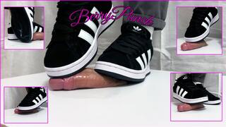 Adidas Campus Shoejob - Cum Play - She Stomped Cum Into Her Sole - Foot Fetish - 1080HD