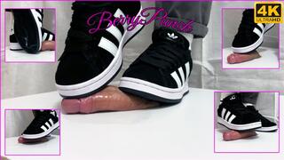Adidas Campus Shoejob - Cum Play - She Stomped Cum Into Her Sole - Foot Fetish - 4K