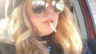 Sunlit car ride