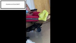 Delicious Candid Feet Spy 81