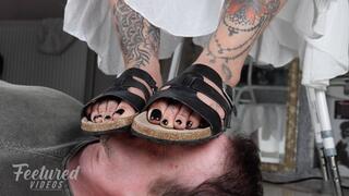 These sandals had only been worn in Turkey, but now they're being worn on your face, hahaha