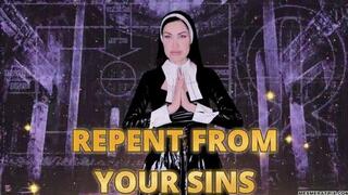 REPENT FROM YOUR SINS