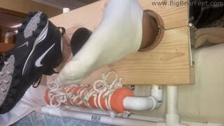 Beat the Feet II - itching powder, bastinado and tickling and begging