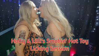 Holly & Lilli's Smokin' Hot Toy Licking Session - SFL321