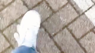 Shoe play - sock play - driving