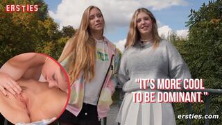 Ersties: Lesbian Hotties Look at The Kama Sutra Before Pleasuring Each Other