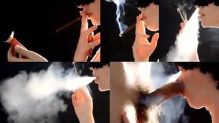 More Red 120s lazy smoking blowjob