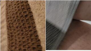 ASMR TOWEL WEIGH IN SQUEEKY UGG FLIP FLOPS THIGH VIEWS AND WEIGHT UPDATE HUMPDAY