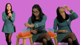 Federation officer eRica drinks 12 vials of cum!!