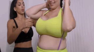 Brooklyn wedgied by Eden MOV