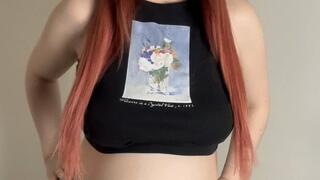 Talking about how I can’t stop eating while pregnant!