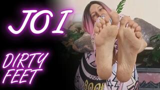 Lady Angela dirty feet JOI bare face no make up workout outfit foot tattoo pink pedicure cum countdown