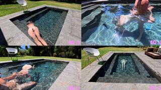 Above Water Footage Ass Play Blowjob And Fucked_4K
