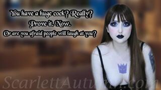 Date makes you prove your dick size, in public - WMV HD 1080p