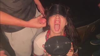 Amateur 100 real, 2ª parte Nube sigue muy puta en el cine X con desconocidos