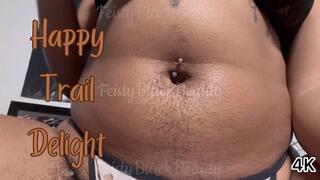 Happy Trail Delight: Hairy Happy Trail Tease 4K
