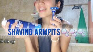 Traditional armpit shaving