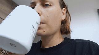 Stepbro turns me into a Giantess and makes me jerk him off!