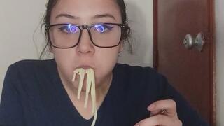 I eat too much and then puke everything!