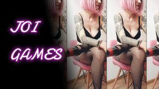 Lady Angela Tease & DENIAL: JOI Games with a EDGING