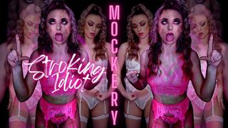 Stroking Idiot Mockery