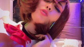 Momo - Dan Da Dan cosplay - Facesitting POV