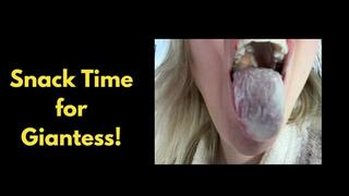 Tiny Snack for Giantess!