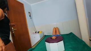 Farting in box, by Veronica Lins and Slave Faby, (cam by Manu) FULL HD