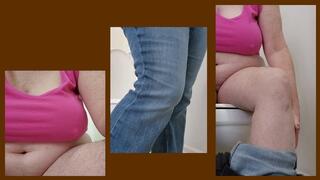 Taking A Crackly Dump w Toilet Gas and Peeing