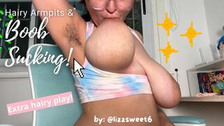 Hairy Armpits and Boob Sucking