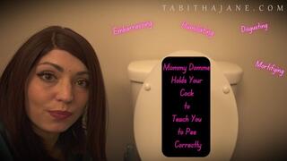 Holding Your Penis While You Go Humiliation