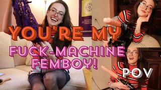 Femboy Fuckmachine Transformation and Training POV