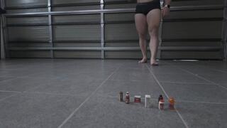 Muslce Giant Catches you After Grocery Shopping then Swallows you Whole Vore Giant Fetish