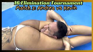 Match 3: Andrea vs Kevin - 16 Person Elimination Tournament