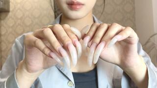 #176 - Bright lighting long nail show